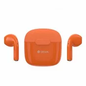 DEVIA Bluetooth slušalice TWS k1/ narandžasta