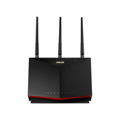 ASUS 4G-AC86U, Wi-Fi 5 (802.11ac), Dvofrekvencijski (2,4 GHz / 5 GHz), Ethernet LAN veza, 3G, Crno, Stolni usmjerivač
