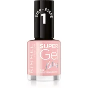Rimmel Super Gel Nail Polish by Kate 12 ml 021 New Romantic