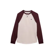 Superdry & Co Majica bordo/naravno bela