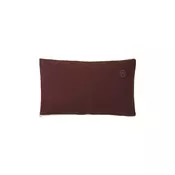 Lanena prevleka za vzglavnik BOSS CLAYTON Moka 31 x 55 cm