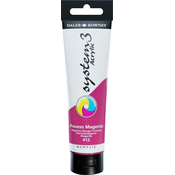 Daler Rowney System3 Akrilna barva Process Magenta 150 ml 1 kos