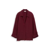TOM TAILOR Bluza bordo