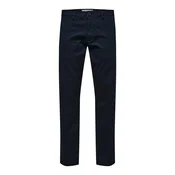 SELECTED Chino hlače SLHNew Miles temno modra