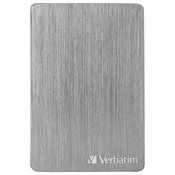 Verbatim Storen Go zunanji disk, 1 TB, aluminij, siv (53662)