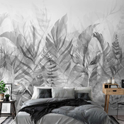 Samoljepljiva foto tapeta - Magic Grove (Black and White) 294x210