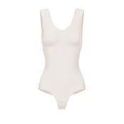 cfab Oblikovanje postave Tank Bodysuit Sculpting Shapewear mit String pesek