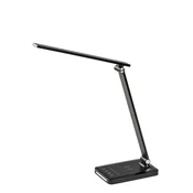 Rabalux Stona lampa Traze, sa wireless i USB punjačem za mobilni, LED 5W, 3000-65000K, dimabilna, Crna