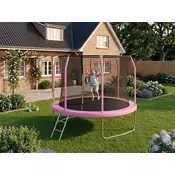 Fun Flip trambolina Fiberglass 244 cm Pink sa merdevinama ( FIBER-244-PIN )