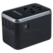 VERBATIM Univerzalni potovalni adapter VERBATIM 49546 UTA-04 WORLD TO WORLD, (5000300807)