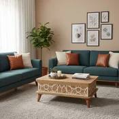Hanah Home Sto za dnevnu sobu Ada 90x38x60 cm, Smedi