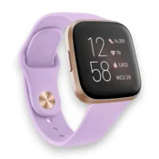 Infostyle Silikonski pašček Vancle za Fitbit Versa 2/Versa/Versa Lite Pastelno vijolična