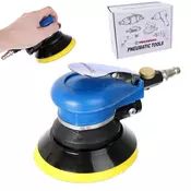 shumee PNEVMATSKI EKSCENTRIČNI BRUSILNIK 125 MM VELCRO DISK ZA LES IN KOVINO