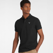 Barbour Polo majica Original Sports MML0358BK31 Črna Tailored Fit