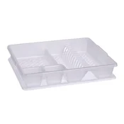 Dish drainer with tray, plastic, 45 x 38 x 8.8 cm - Curver