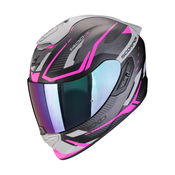 Integrální helma na motorku Scorpion EXO-1400 EVO II AIR ACCORD matná cerno-ružová