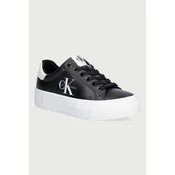 Calvin Klein VULC FLATFORM LACEUP LOW LTH superge ženske