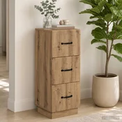 Predalna omara 33 x 34,5 x 87 cm Inženirski les Artisan hrast