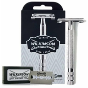 Wilkinson Sword Classic Double Edge premium brivnik in 5 britvic