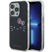 HELLO KITTY Hello Kitty ovitek IML Kitty Face za iPhone 13 Pro Max - črna