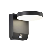 LED spoljašnja zidna svetiljka sa senzorom LED/17W/230V 3000K crna