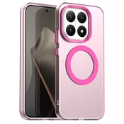 Hibridni ovitek Techsuit CandyCase MagSafe za Xiaomi 15T - pink