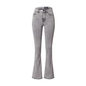 Noisy may Kavbojke NMSALLIE siv denim