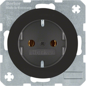 Berker Berker SCHUKO vtičnica bw/gl 47432045, (20888076)