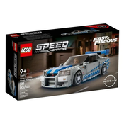 LEGO®® Speed Champions 2 Fast 2 Furious Nissan Skyline GT-R (R34), (76917)