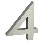 AKCIJA Hišne številke RICHTER 3D (ALUMINIJ) - številka 8, 8, Richterjevo srebro