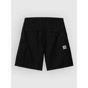 Carhartt WIP Cole Cargo moške kratke hlače black garment dyed