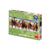 Dino - Puzzle Konji v vodi 150 - 150 kosov