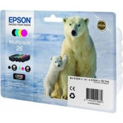 Epson - Komplet tinta Epson 26 (C13T26164010) (BK/C/M/Y), original