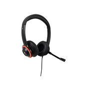 V7 HA530E naglavne slušalice i slušalice s ugradenim mikrofonom Žicano Obruc za glavu Ured / pozivni centar Crno