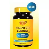 Natural Wealth Magnezij glicinat+B6 100 kapsula