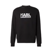 Karl Lagerfeld Majica črna / bela