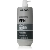 Goldwell Dualsenses Men Hair & Body Shampoo gel za prhanje in šampon 2v1 1000 ml