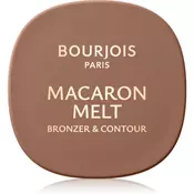Bourjois Macaron Melt Bronzer & Contour bronzer i puder za konturiranje 2 u 1 nijansa 01 Vanilla Foam 5 g
