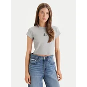 Calvin Klein Jeans Majica LV047AB802 Siva Regular Fit