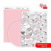 Papirji za scrapbooking Love A4 - No. 1
