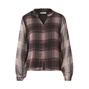 STREET ONE Bluza temno bež/temno rjava/roza
