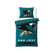 Posteljnina Official Merchandise NHL San Jose Sharks Shields 140x200/70x90