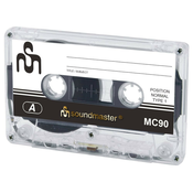 Soundmaster avdio kaseta MC90/ 90 min/ 5 kos