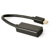 KETTZ Adapter konverter Mini DisplayPort - DisplayPort M/F MDP2DP-K20 1080p crni