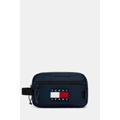 Kozmeticka torbica Tommy Jeans boja: tamno plava, AM0AM13858