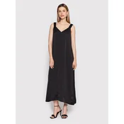 DKNY Vsakodnevna obleka P2DBTN10 Črna Regular Fit