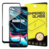 WOZINSKY Realme 7 Pro črn okvir iz kaljenega stekla