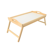 Kesper Lesena servirna mizica za v posteljo 50 x 30,5 x 23 cm