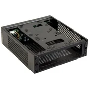 Chieftec Compact Seriesmini ITX, IX-03B-OP, črna, Alu, brez napajalnika