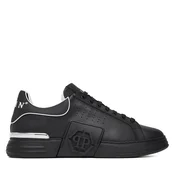 Superge PHILIPP PLEIN Top Hexagon PAES USC0775 PLE005N Črna